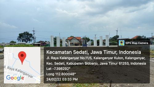 foto gerbang perumahan THE CEMANDI