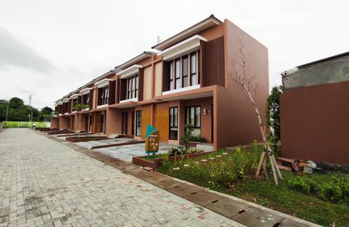 foto posisi tengah perumahan Seion Serang