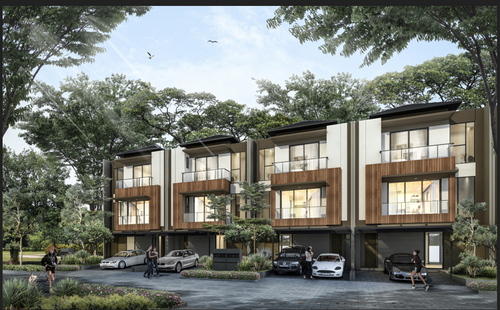 foto tampak rumah tipe 8 Std - 9 perumahan The Zora - KAZUMI