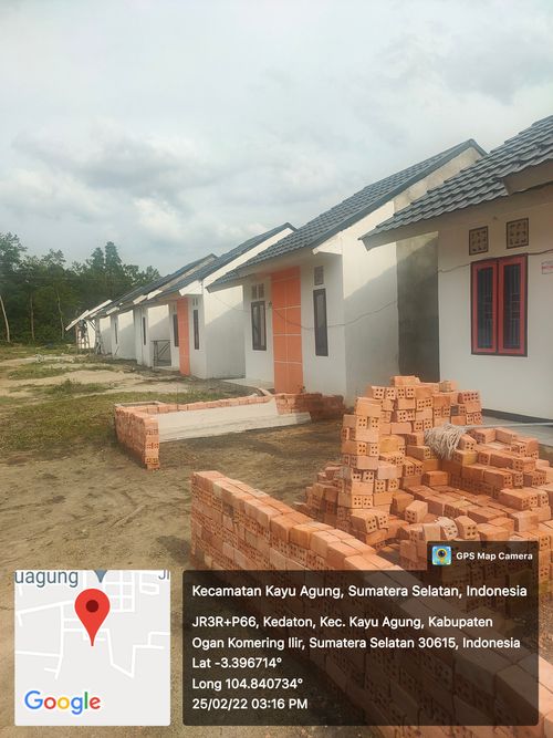 foto posisi tengah perumahan Surya Glora 2