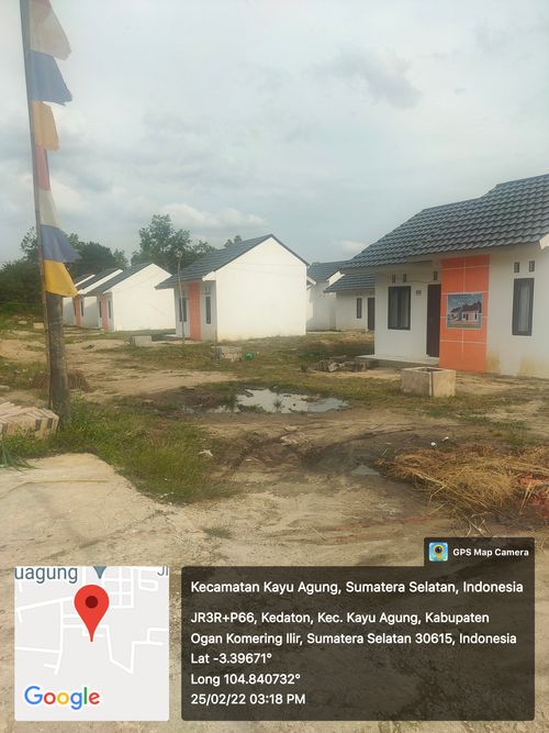 foto contoh rumah perumahan Surya Glora 2