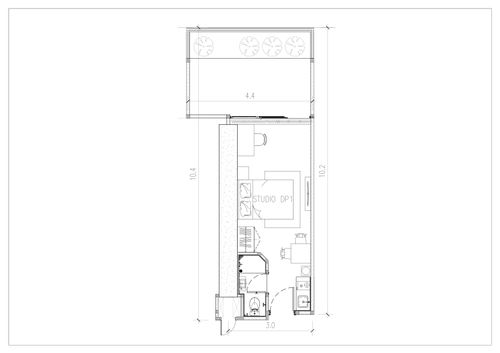 foto denah rumah tipe Std DP1 TB perumahan Pacific Garden Style