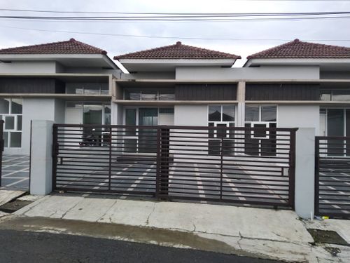 foto tampak rumah tipe 53 perumahan PERMATA INTAN REGENCY