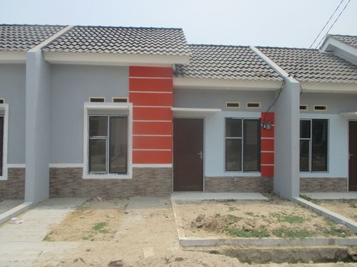 foto tampak rumah tipe 30 / 60 (Komersil) perumahan Griya Artha Sepatan