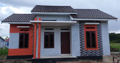 foto tampak rumah tipe 36 perumahan PESONA MULTAZAM ABADI