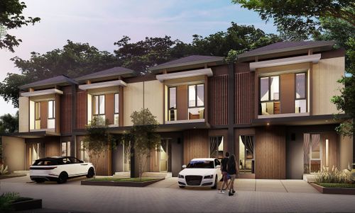 foto tampak rumah tipe 66 perumahan Seion Serang