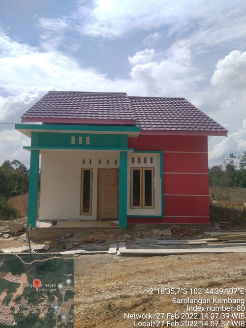 foto contoh rumah perumahan VILLA GEMILANG