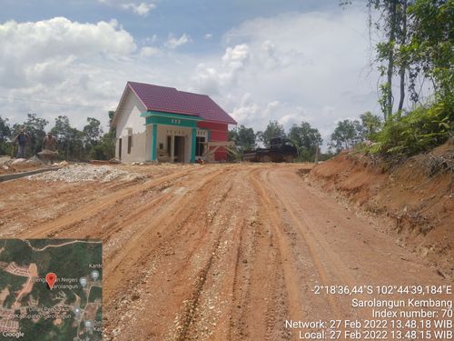 foto gerbang perumahan VILLA GEMILANG
