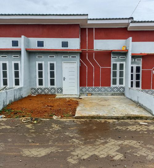 foto tampak rumah tipe 36 perumahan DREAMLAND ALEXANDER 2