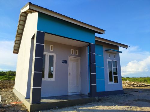 foto tampak rumah tipe 36 perumahan PERUMAHAN PULOU BASAN ASRI 3