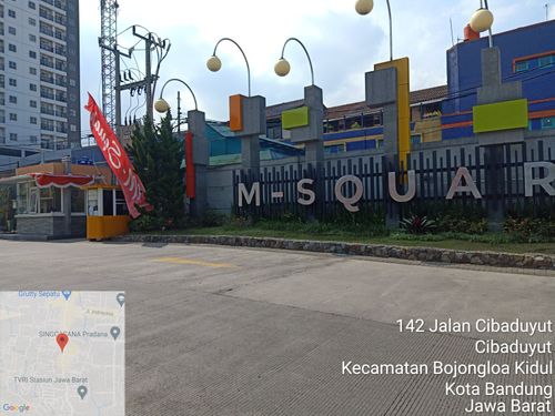 foto gerbang perumahan RUKO MEKARWANGI SQUARE COMMERCIAL AND SUITES