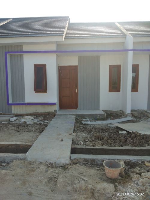 foto denah rumah tipe subsidi perumahan BUMI CIBENING PERMAI