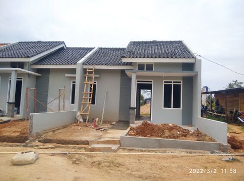 foto contoh rumah perumahan Perumahan Griya Alzea