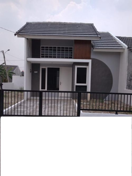 foto tampak rumah tipe 36-110 perumahan GRAND RESIDENCE CITY