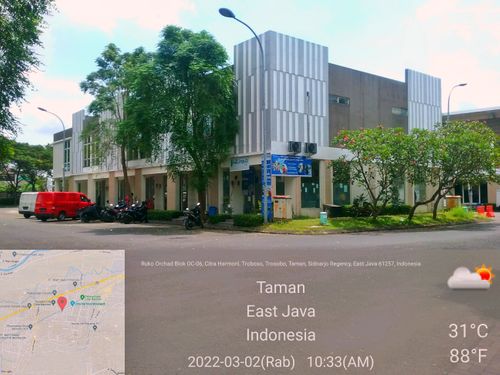 foto posisi tengah perumahan CITRAHARMONI - CLUSTER CHIWALK