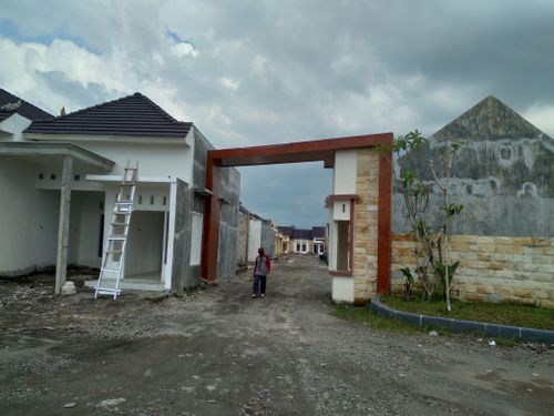 foto gerbang perumahan Green Kertosono Residence