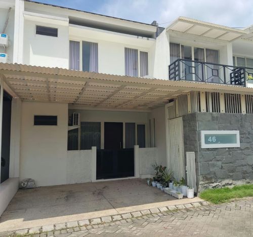 foto tampak rumah tipe CASA FELIZ perumahan DE CASA