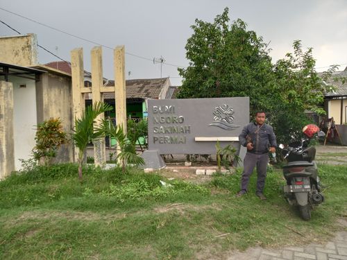 foto gerbang perumahan BUMI NGORO SAKINAH PERMAI,