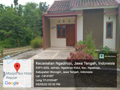 foto contoh rumah perumahan Taman Ayu Resident 2