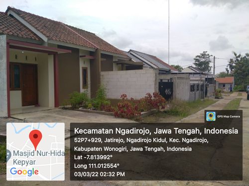 foto posisi tengah perumahan Taman Ayu Resident 2