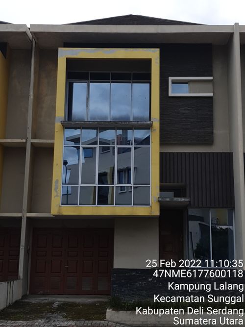 foto tampak rumah tipe tapak perumahan GRAHA MANSION GRAHA METROPOLITAN