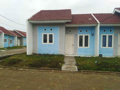 foto tampak rumah tipe T30/86 perumahan SASAK PERMAI