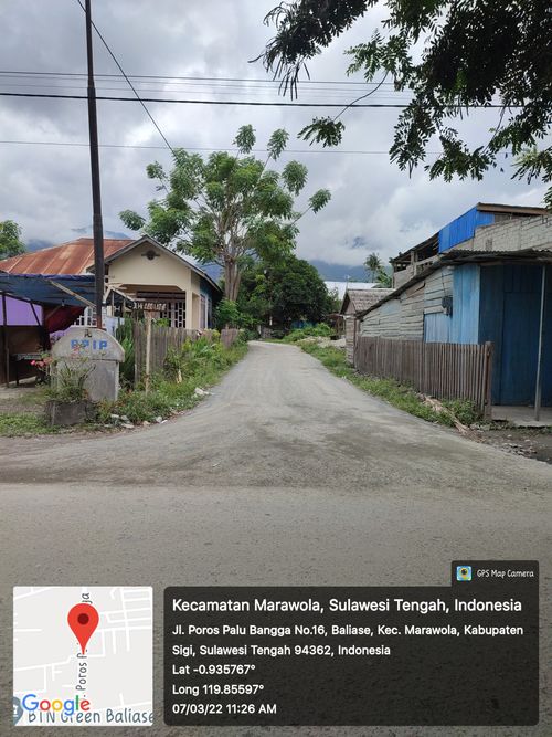 foto gerbang perumahan Nabila residence