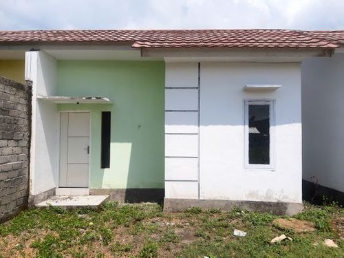 foto tampak rumah tipe 30 perumahan Taman Ayu