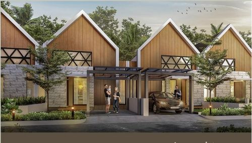 foto tampak rumah tipe T. 62 / 96 perumahan Perum AUSTINVILLE Tahap II