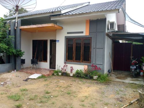 foto tampak rumah tipe 36 kopel perumahan GRIYA BAHAGIA