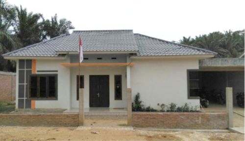 foto tampak rumah tipe 100 perumahan GRIYA BAHAGIA