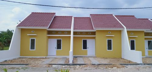 foto tampak rumah tipe 36/72 (2022) perumahan BANGILAN INDAH PERMAI
