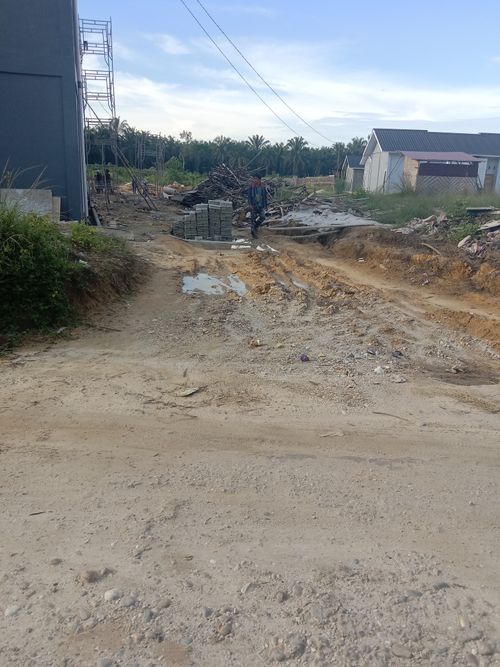 foto gerbang perumahan Villa bunga