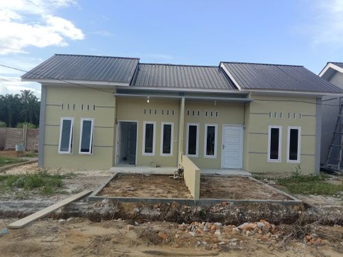 foto contoh rumah perumahan Villa bunga
