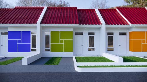 foto tampak rumah tipe 31/72 perumahan MEGA MUTIARA TASIK REGENCY