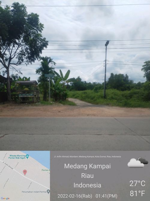foto gerbang perumahan Graha Teluk Belango