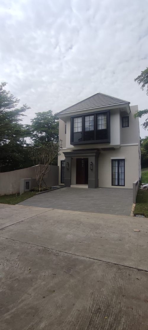 foto tampak rumah tipe ALLYRA perumahan CITRASUN GARDEN SEMARANG