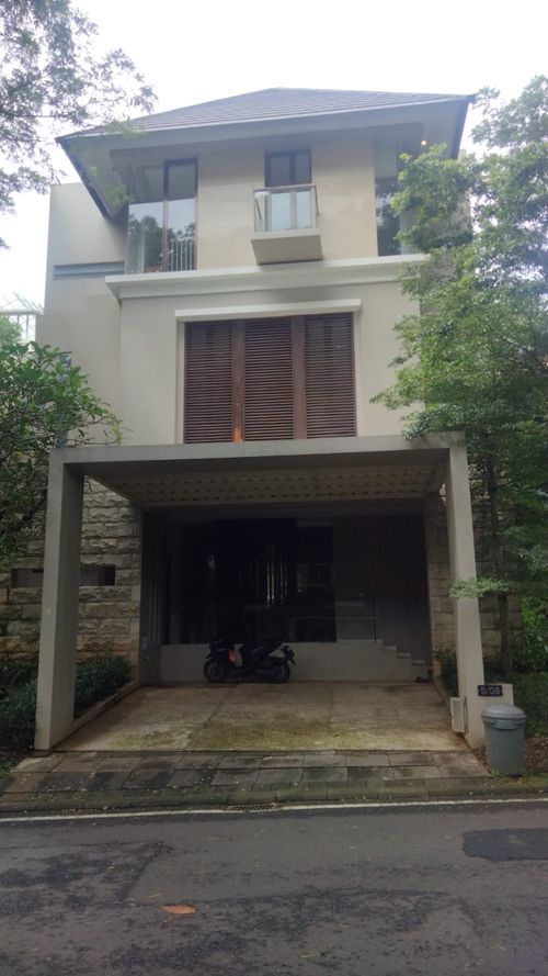 foto tampak rumah tipe AMBER perumahan CITRASUN GARDEN SEMARANG