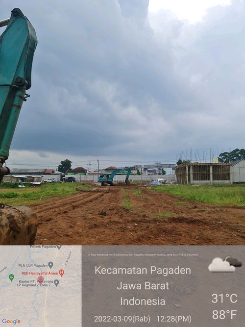 foto posisi tengah perumahan TOP PUTRA RESIDENCE
