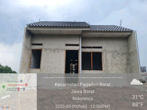 foto contoh rumah perumahan TOP PUTRA RESIDENCE