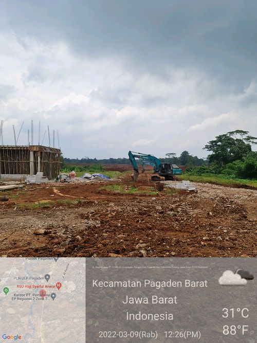 foto gerbang perumahan TOP PUTRA RESIDENCE