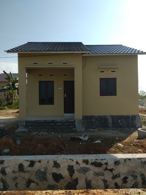 foto tampak rumah tipe 36 perumahan DANAU SERAN INDAH PERMAI 2 TAHAP 1