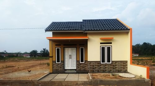 foto tampak rumah tipe 36 perumahan KALIBATA RESIDENCE