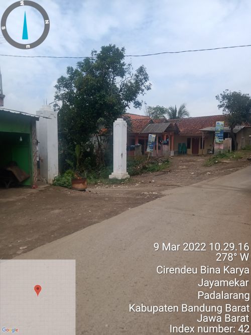 foto gerbang perumahan Bintang Padalarang Regency