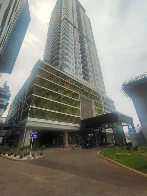 foto gerbang perumahan Samara Suites
