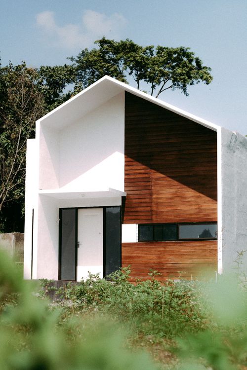 foto tampak rumah tipe 40 perumahan Villa Bougenville Indah 2