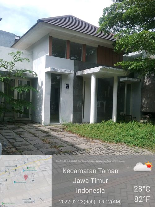 foto tampak rumah tipe RUTLAND perumahan CITRAHARMONI - CLUSTER STAMFORD