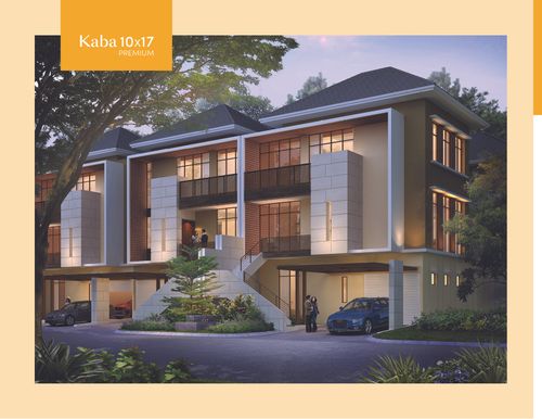 foto tampak rumah tipe Kaba - PREMIUM perumahan MORIZEN
