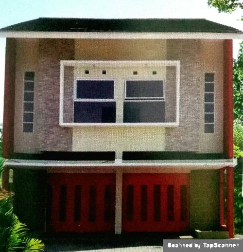 foto tampak rumah tipe Ruko perumahan Pesona Ciganitri 1