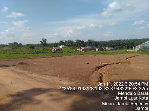 foto posisi tengah perumahan Timunmas Residence